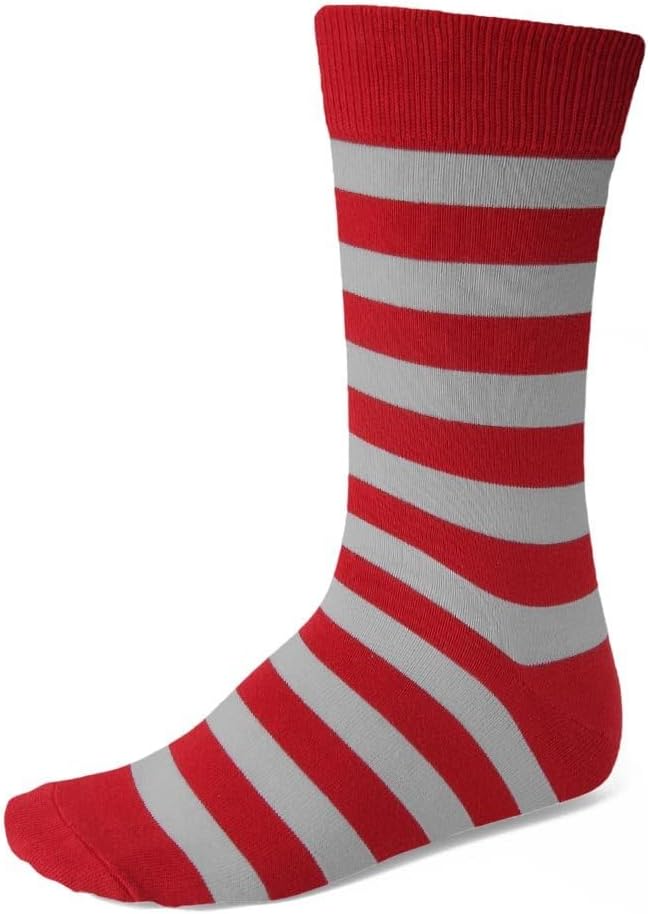 tiemart Men's Socks, Fits Men's Shoe Sizes 8-12