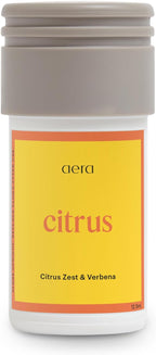 Aera Mini Citrus - Essential Oil for Home - Lemon Zest Fragrance - Notes of Lemon, Orange, Clary Sage and Cedar - Scent Refill - Capsule Size Works with Mini Diffuser