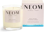 NEOM- Real Luxury Scented Candle,1 Wick | Lavender & Rosewood | Essential Oil Aromatherapy Candle | Scent to De-Stress