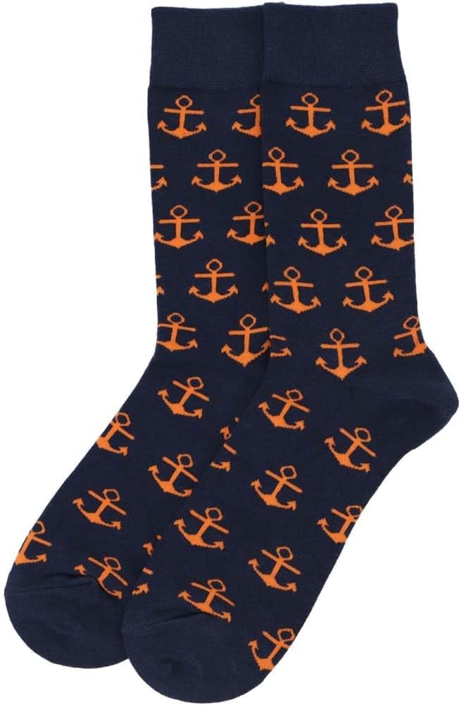 tiemart Men's Socks, Fits Men's Shoe Sizes 8-12