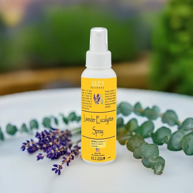 Lavender Eucalyptus Room & Linen Spray, 4 Ounce (Pack of 1)