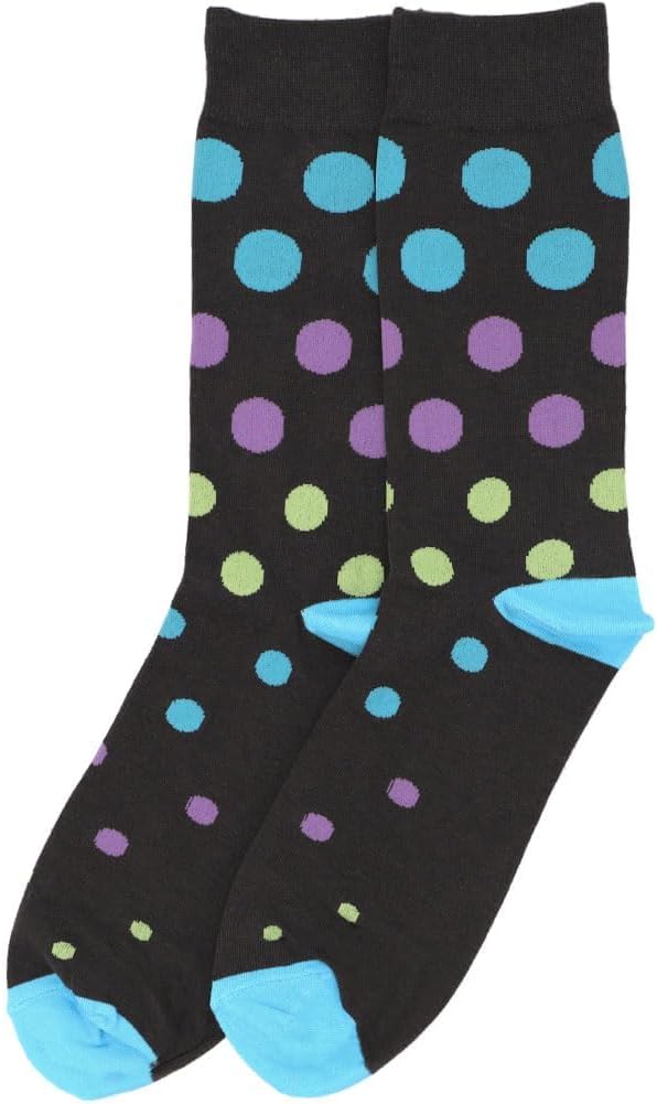 tiemart Men's Socks, Fits Men's Shoe Sizes 8-12