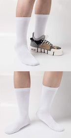 Sock Amazing Unisex Bamboo Rayon Socks Super Soft Black Crew Socks 8 Pack