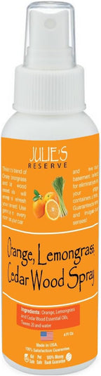 Citrus Orange/Cedar/Lemongrass Room & Linen Spray