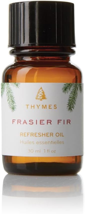 Thymes Frasier Fir Fragrant Refresher Oil - Aromatherapy Oil - Long Lasting Scent (1 fl oz)