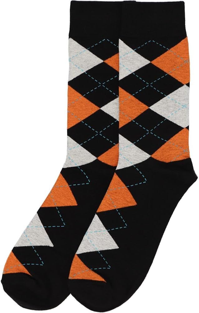 tiemart Men's Socks, Fits Men's Shoe Sizes 8-12
