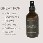 River Birch Bluebonnet Scented Linen and Room Spray | Home Fragrance | 4 oz Glass Amber Bottle | Luxury Signature Scent | Handmade in Texas