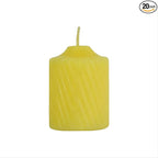 Scented Votive Candles - 15 Hour Burn Time - Ideal for Outdoor Events, Weddings, Birthday and Parties - Made in The USA, Box of 20 Scentinella