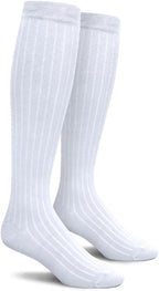 Knee High Solid Color Cotton Socks for Men Women and Youth