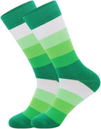 HHX YONLEE Dress Socks 5/6/10 Pairs Crew Argyle Colorful Cotton Novelty Casual Happy Fun