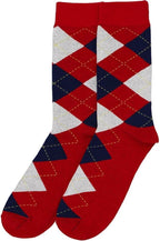 tiemart Men's Socks, Fits Men's Shoe Sizes 8-12