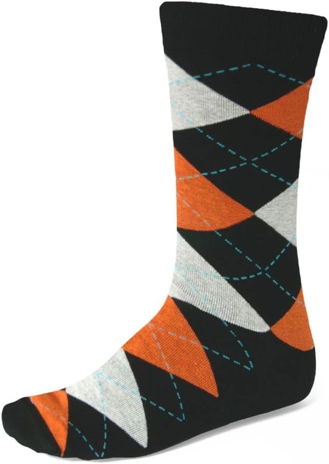 tiemart Men's Socks, Fits Men's Shoe Sizes 8-12