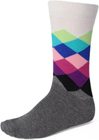 tiemart Men's Socks, Fits Men's Shoe Sizes 8-12