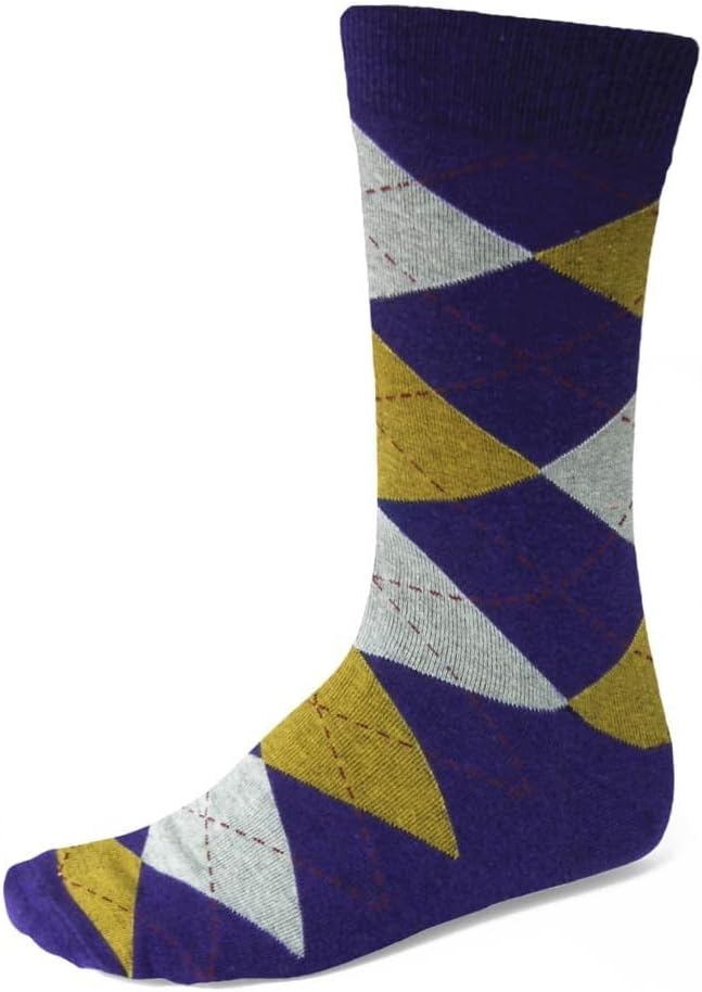 tiemart Men's Socks, Fits Men's Shoe Sizes 8-12