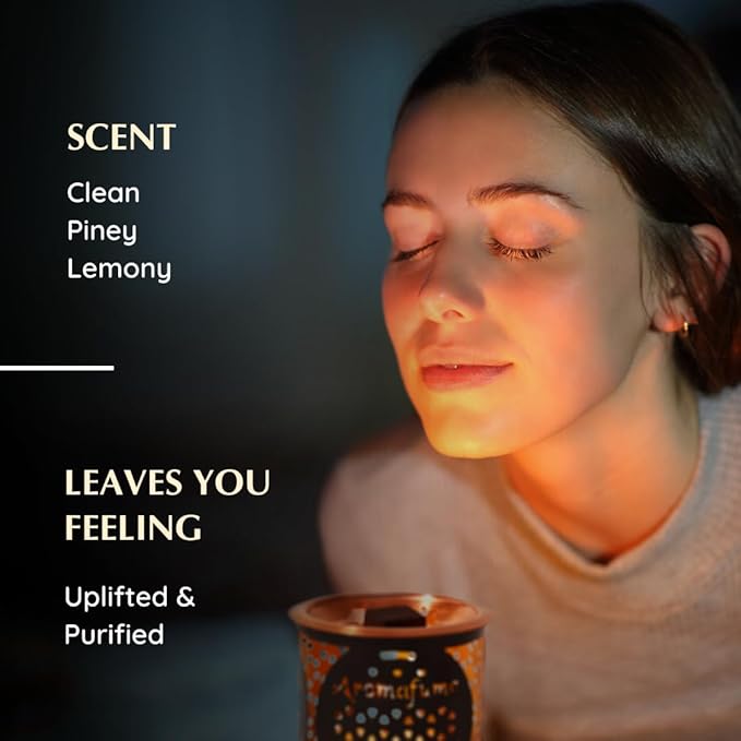 Copal Incense Bricks & Flower of Life Exotic Burner by Aromafume | 2 Trays x 9 Bricks | Protium Copal (Burseraceae) | Ideal for Spiritual Cleansing & Enhanced Connection | Low-Smoke & Non-Toxic