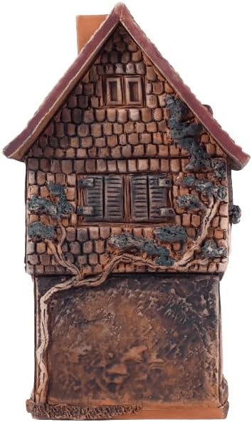 Ceramic Houses Collection - Handmade Miniature of Historic Winery in Bernkastel-Kues, Germany - Candle, Cone Incense Holder R255