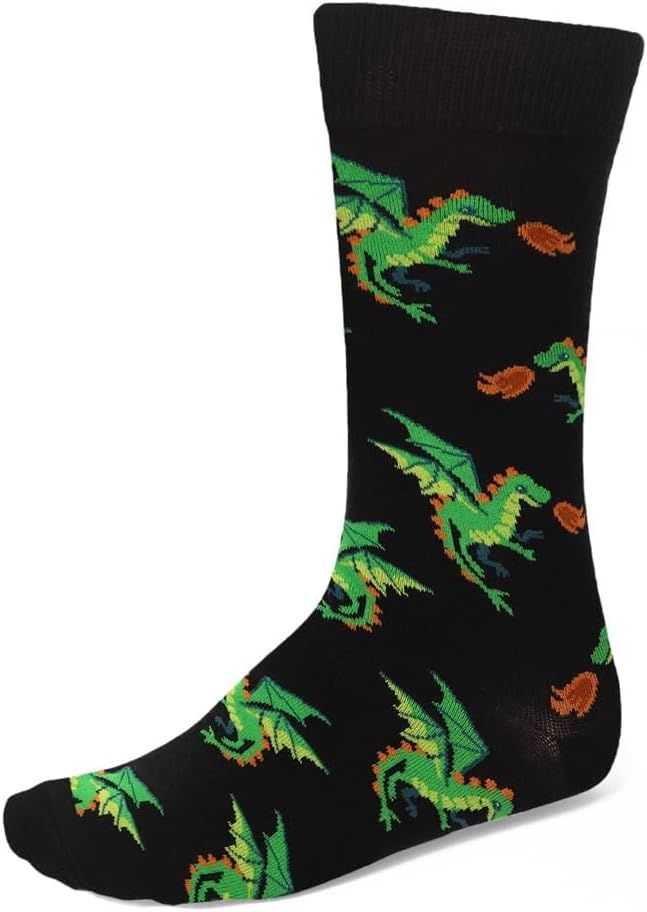 tiemart Men's Socks, Fits Men's Shoe Sizes 8-12