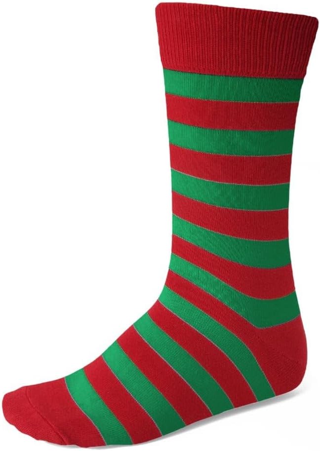 tiemart Men's Socks, Fits Men's Shoe Sizes 8-12