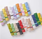 Hasegawa Hyakurakuko Premium Japanese Sandalwood Incense - Long Type, 40 Sticks with Aluminum Holder, 20-30 Min Burn Time, Made in Japan 線香 百楽香 (Lotus)