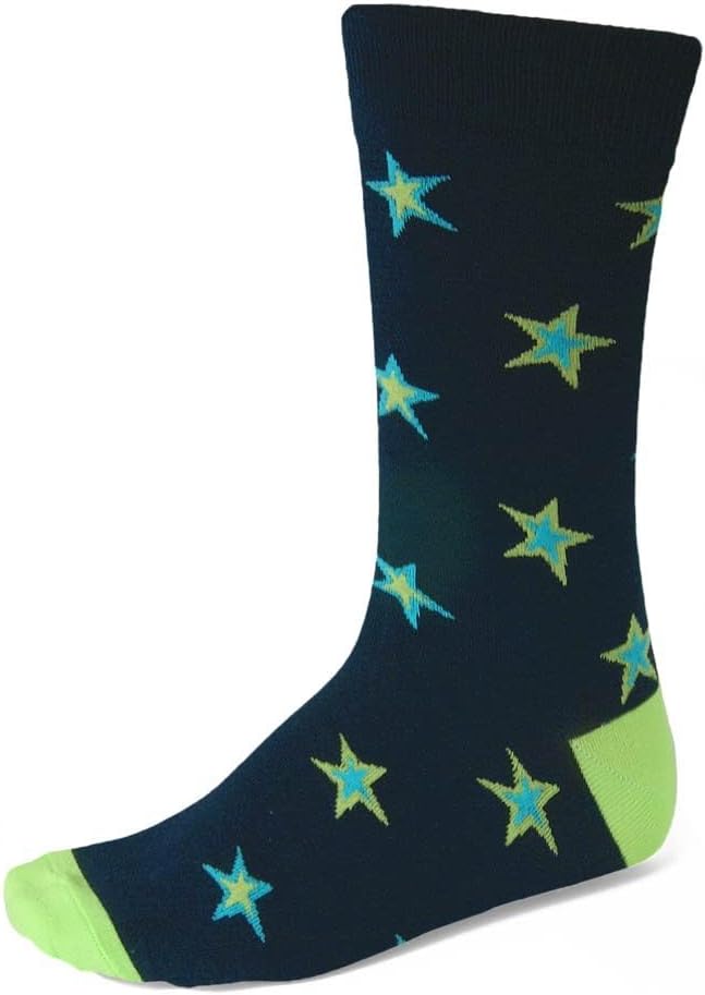 tiemart Men's Socks, Fits Men's Shoe Sizes 8-12