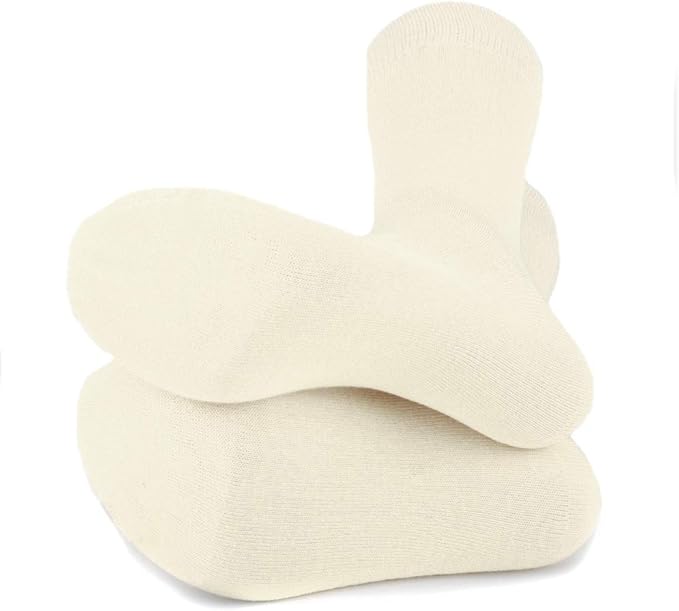 Feraricci Solid Color Casual Dress Socks for Men - Colorful & Comfortable Crew Socks