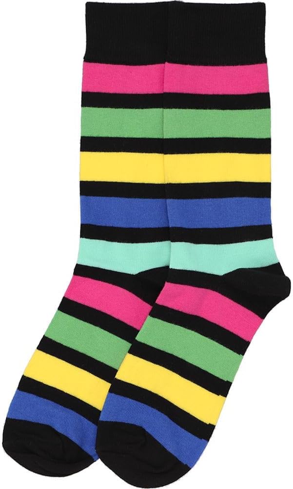 tiemart Men's Socks, Fits Men's Shoe Sizes 8-12