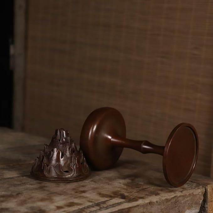 Copper Incense Burner Chinese Brass Incense Holder Traditional Copper Zen Incense Burner Sandalwood Burner Decoration Censer