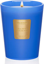 M&SENSE Peaceful Patchouli Scented Natural Soy Wax Candle, 14.1oz 60 Hours Long Lasting Slow Burning Candles for Home Decor, Aromatherapy Candle for Stress Relief