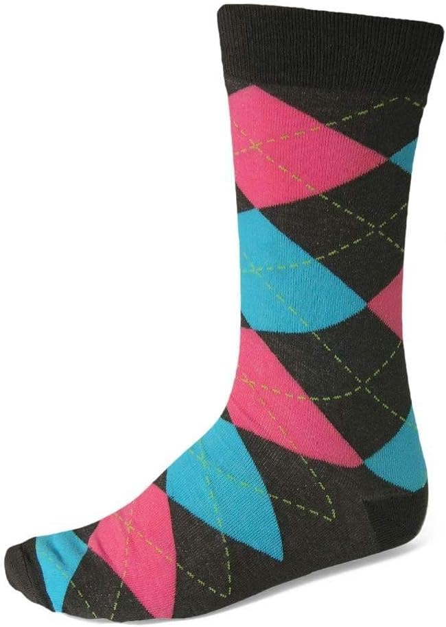 tiemart Men's Socks, Fits Men's Shoe Sizes 8-12