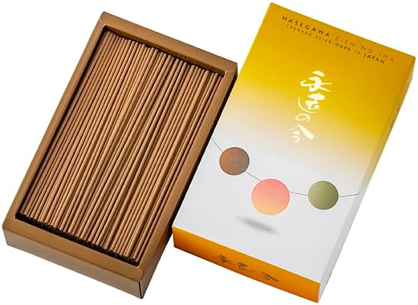 Hasegawa Premium Aromatic Incense: A Blend Aloeswood and Sandalwood - Hasegawa Original | 30-Minute Burn Time | 100g