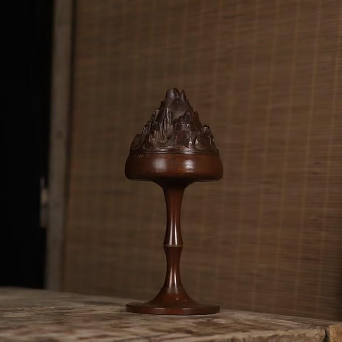 Copper Incense Burner Chinese Brass Incense Holder Traditional Copper Zen Incense Burner Sandalwood Burner Decoration Censer