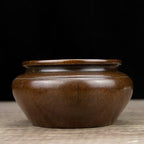 Copper Incense Burner Chinese Brass Incense Burner Kit Traditional Zen Incense Burner Antique Style Office Yoga Home Decor 4.3 * 4.3 * 3.9IN 2.8LB