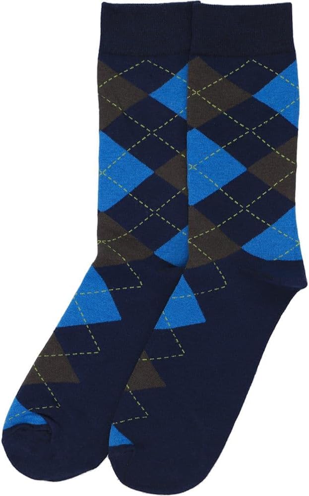 tiemart Men's Socks, Fits Men's Shoe Sizes 8-12