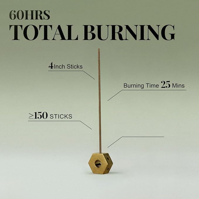 Purify & Center - Innergy Tibetan Pine Incense Sticks, Natural Mountain Herbs for Space Cleansing, 150 Sticks