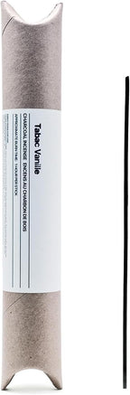 Tabac Vanille Coreless Pure Incense Sticks, Artisan-Crafted Niche Scent, Exclusive Low-Smoke Bamboo Charcoal Formula, Clean-Burning, 1-Hour Burn Time, 20 Sticks