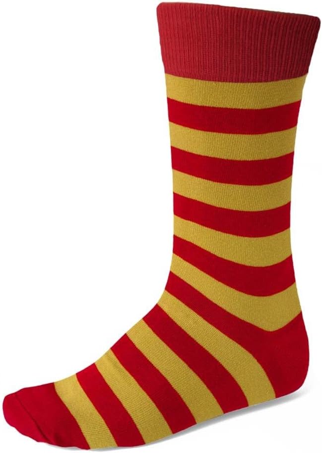 tiemart Men's Socks, Fits Men's Shoe Sizes 8-12