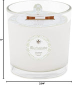 Root Candles Seeking Balance Wood Wick Spa Candle Aromatherapy Candles, 12-Ounce, Illuminate: Juniper Rosewood