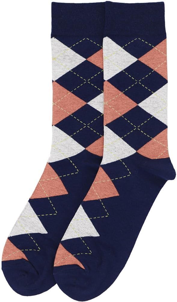 tiemart Men's Socks, Fits Men's Shoe Sizes 8-12
