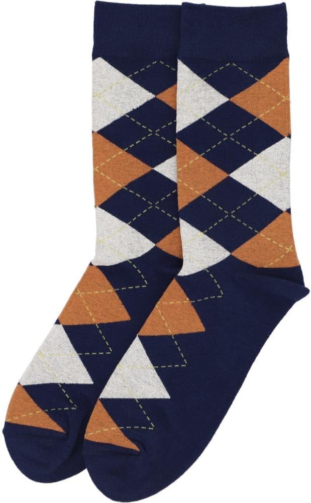 tiemart Men's Socks, Fits Men's Shoe Sizes 8-12