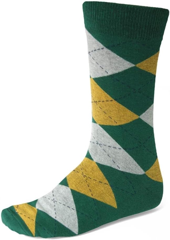 tiemart Men's Socks, Fits Men's Shoe Sizes 8-12