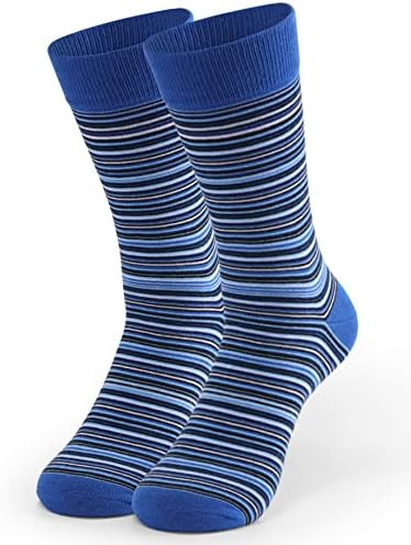 HHX YONLEE Dress Socks 5/6/10 Pairs Crew Argyle Colorful Cotton Novelty Casual Happy Fun