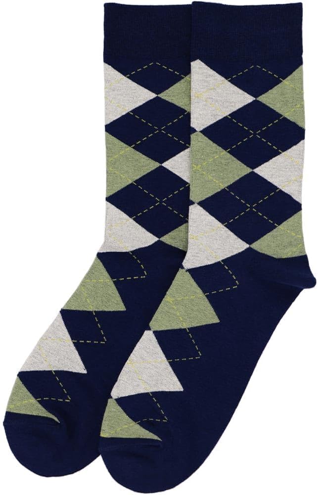 tiemart Men's Socks, Fits Men's Shoe Sizes 8-12