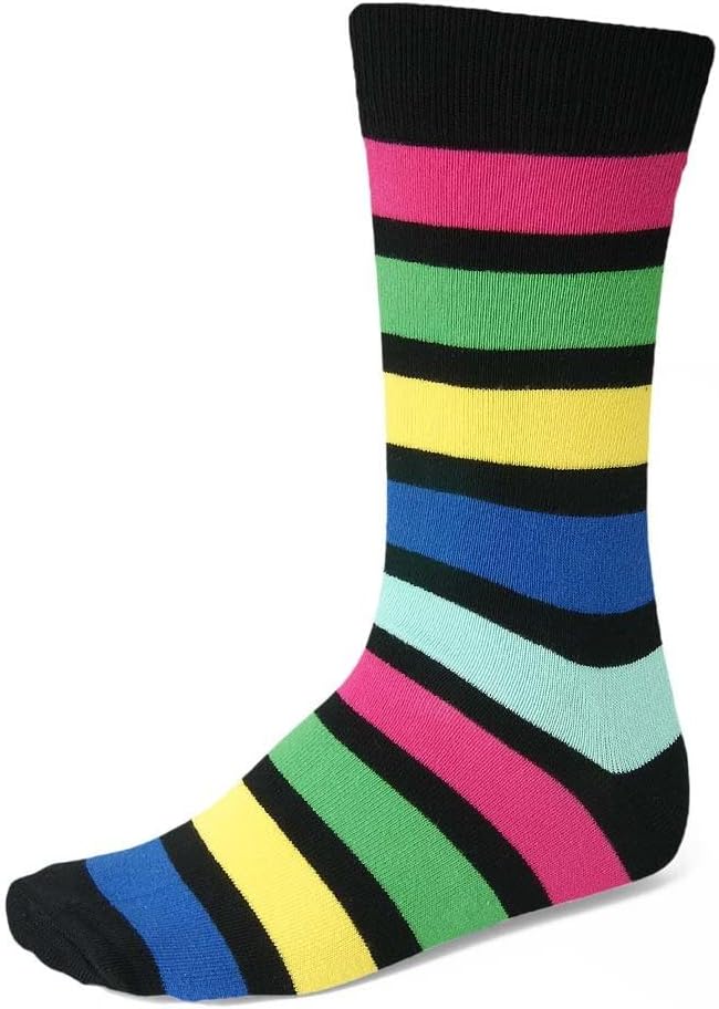 tiemart Men's Socks, Fits Men's Shoe Sizes 8-12
