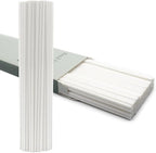 100PCS Reed Diffuser Sticks, 8 Inch Rattan Fiber Sticks Essential Oil Aroma Diffuser Sticks,Long-Lasting Diffuser Replacement Sticks (White)