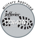 Jefferies Socks Men's Military Rib Top Combat Crew Boot Socks 6 Pack
