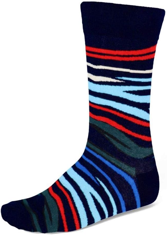 tiemart Men's Socks, Fits Men's Shoe Sizes 8-12
