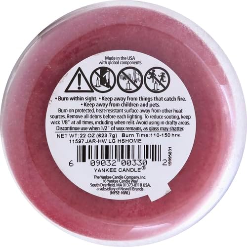 Yankee Candle Home Sweet Home Scented Classic 22oz Large Jar Single Wick Candle Over 110 Hours of Burn Time Ideal for Fall Outdoors and Christmas Decorations