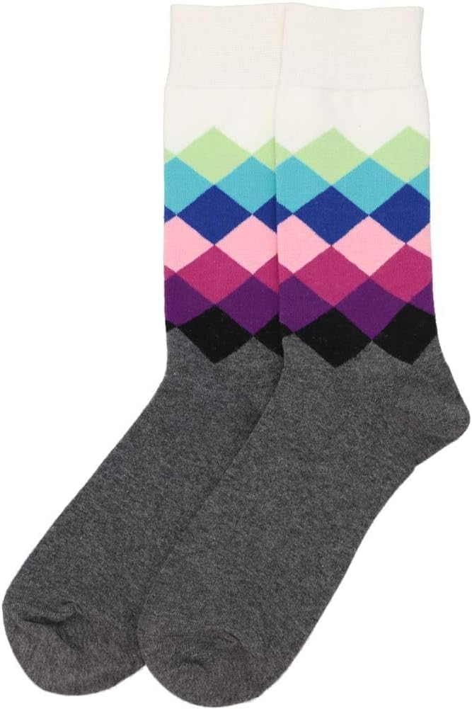 tiemart Men's Socks, Fits Men's Shoe Sizes 8-12