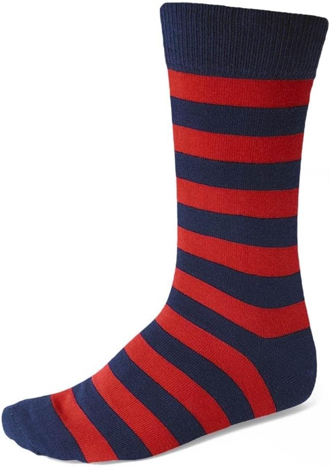 tiemart Men's Socks, Fits Men's Shoe Sizes 8-12