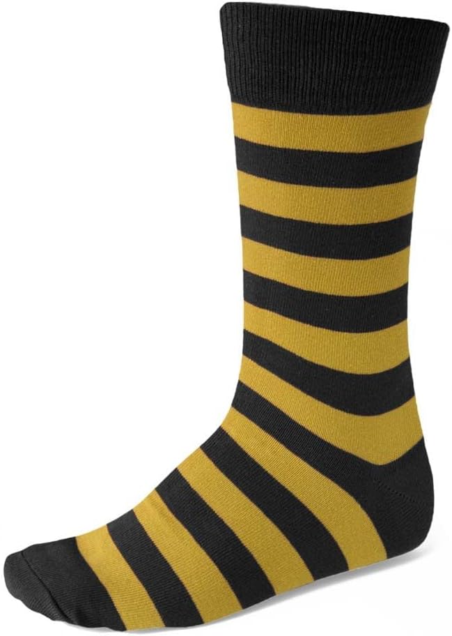 tiemart Men's Socks, Fits Men's Shoe Sizes 8-12